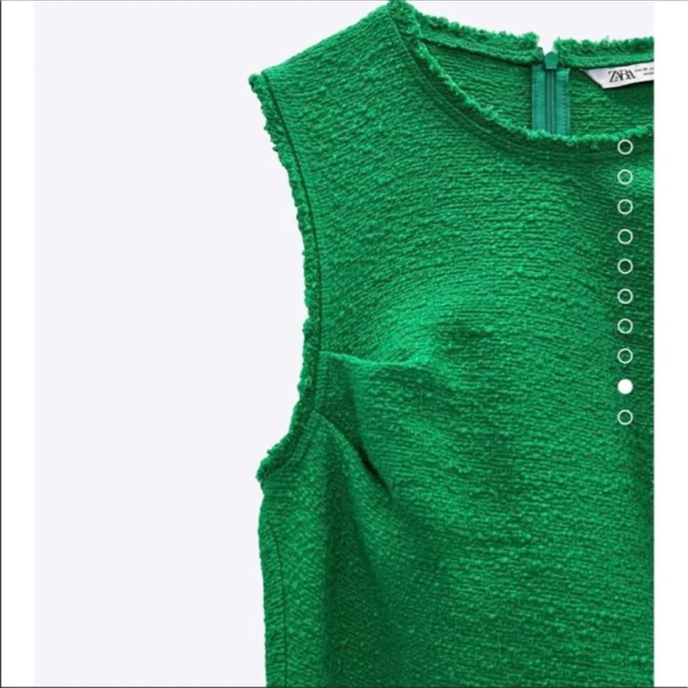 Zara blogger texture weave dress - Picture 11 of 15